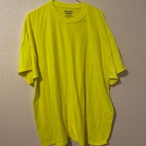 New-Neon yellow t-shirts